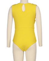 Sleeveless Frill One Piece
