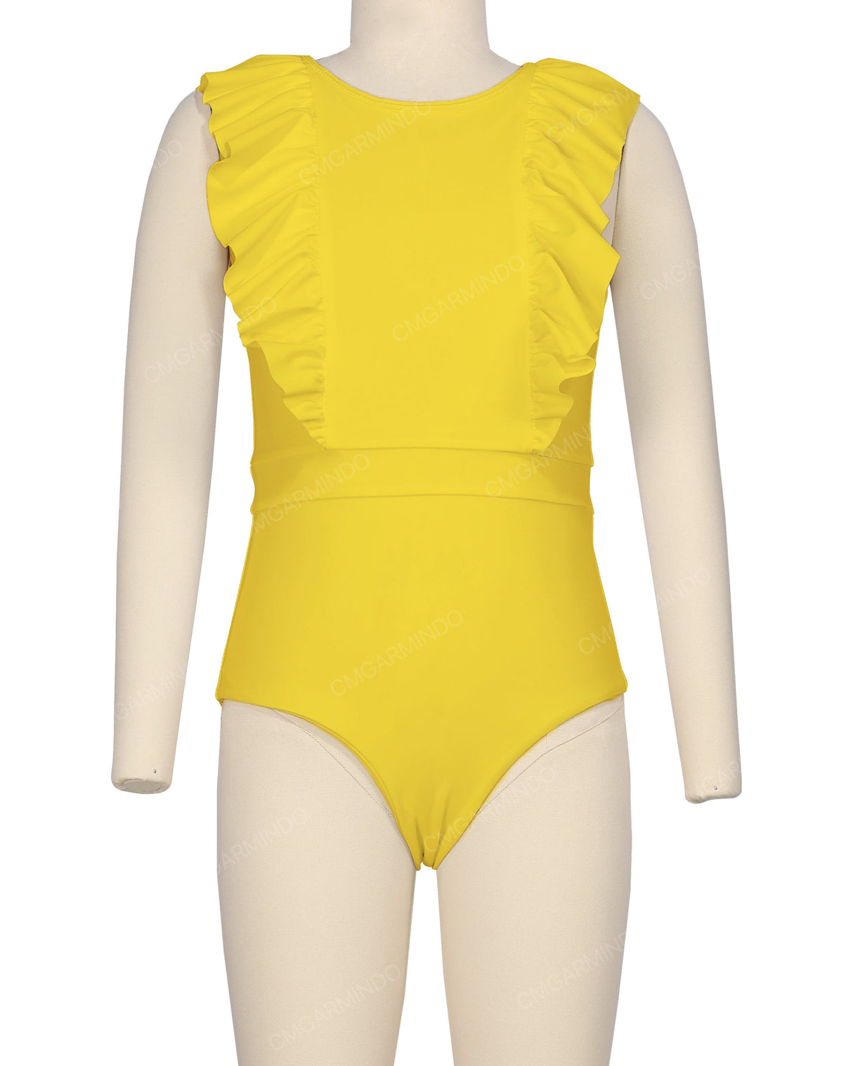 Sleeveless Frill One Piece
