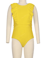 Sleeveless Frill One Piece
