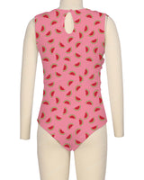 Sleeveless Frill One Piece