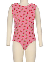 Sleeveless Frill One Piece