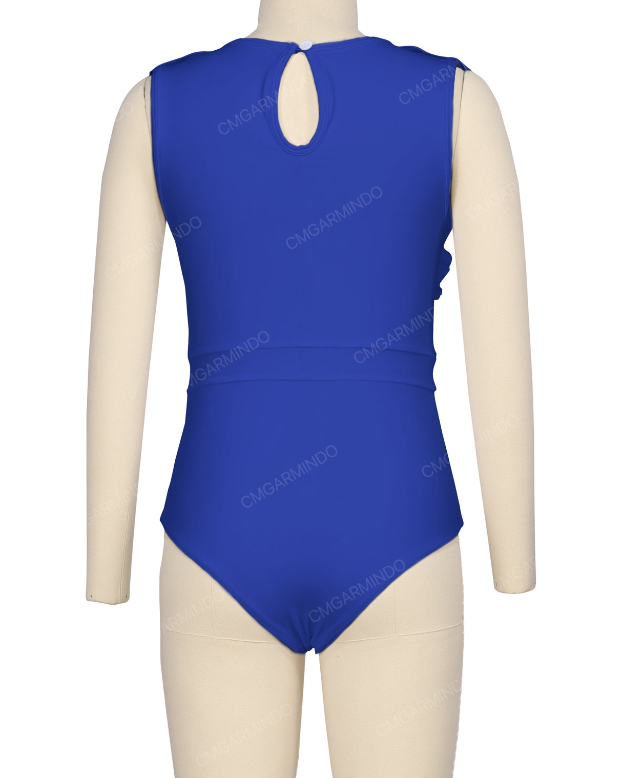 Sleeveless Frill One Piece
