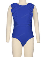 Sleeveless Frill One Piece
