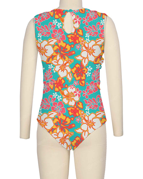 Sleeveless Frill One Piece
