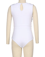 Sleeveless Frill One Piece