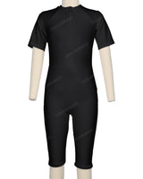 Short Sleeve Front Zip Full Piece Rashie