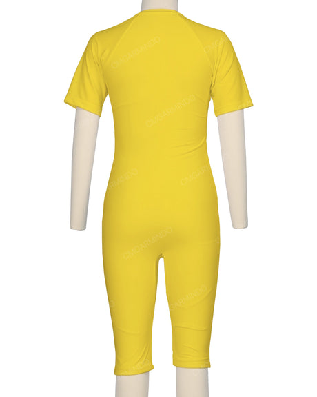 Short Sleeve Front Zip Full Piece Rashie