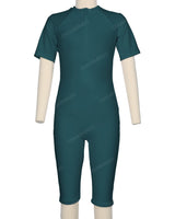 Short Sleeve Front Zip Full Piece Rashie