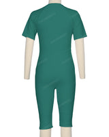 Short Sleeve Front Zip Full Piece Rashie