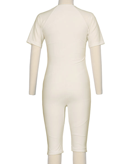 Short Sleeve Front Zip Full Piece Rashie