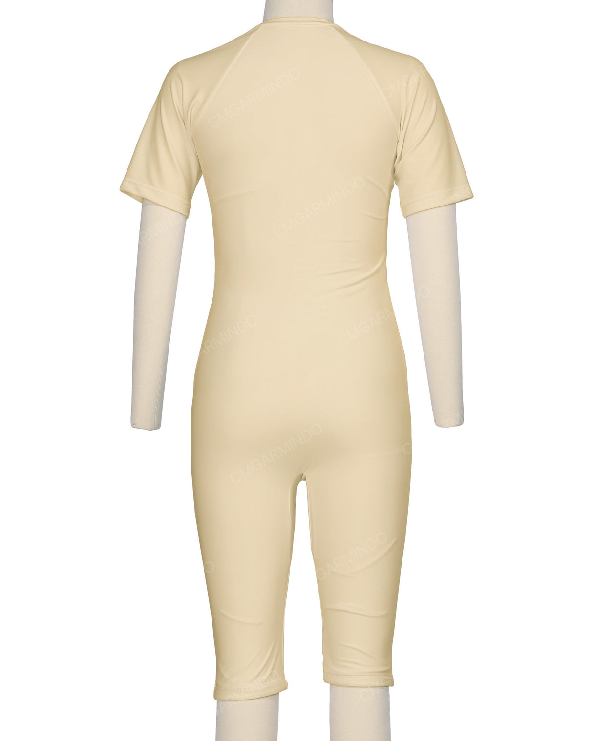 Short Sleeve Front Zip Full Piece Rashie