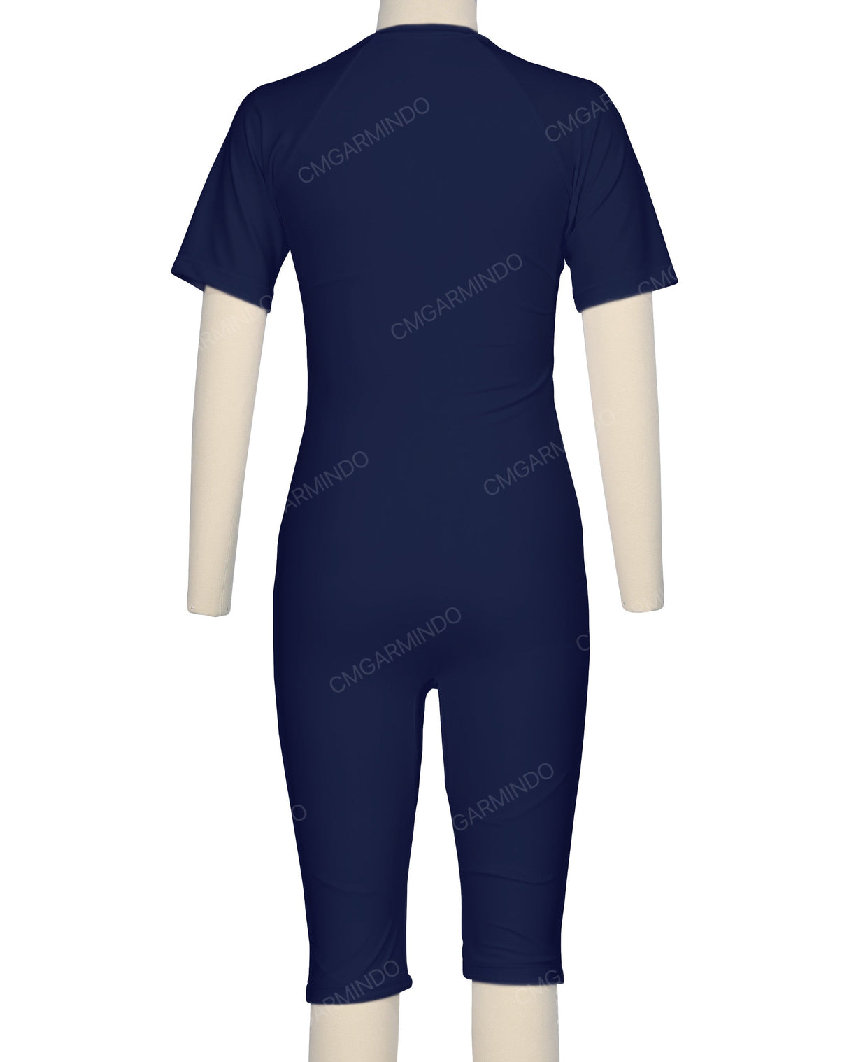 Short Sleeve Front Zip Full Piece Rashie