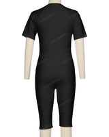 Short Sleeve Front Zip Full Piece Rashie