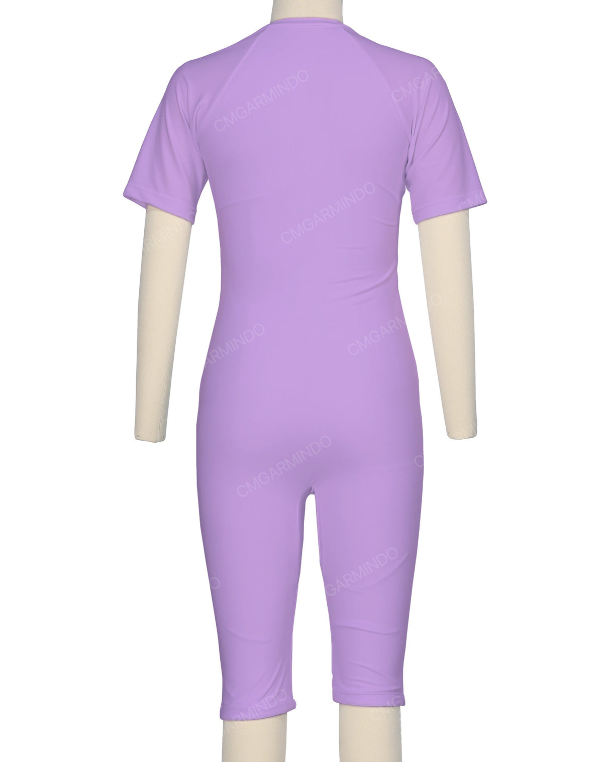 Short Sleeve Front Zip Full Piece Rashie