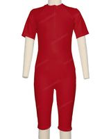 Short Sleeve Front Zip Full Piece Rashie