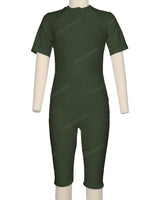 Short Sleeve Front Zip Full Piece Rashie