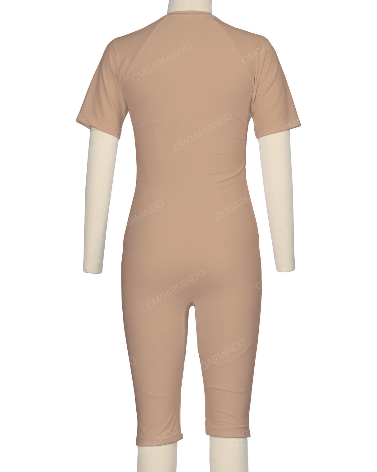 Short Sleeve Front Zip Full Piece Rashie