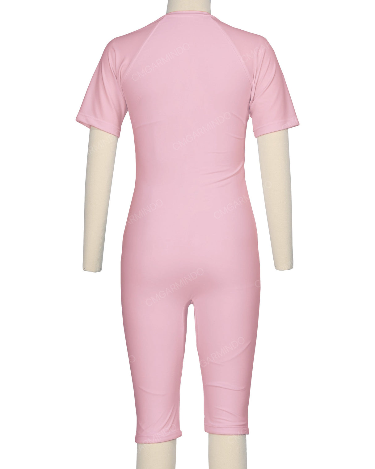 Short Sleeve Front Zip Full Piece Rashie