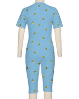 Short Sleeve Front Zip Full Piece Rashie