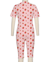 Short Sleeve Front Zip Full Piece Rashie
