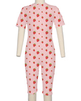 Short Sleeve Front Zip Full Piece Rashie