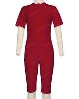 Short Sleeve Front Zip Full Piece Rashie