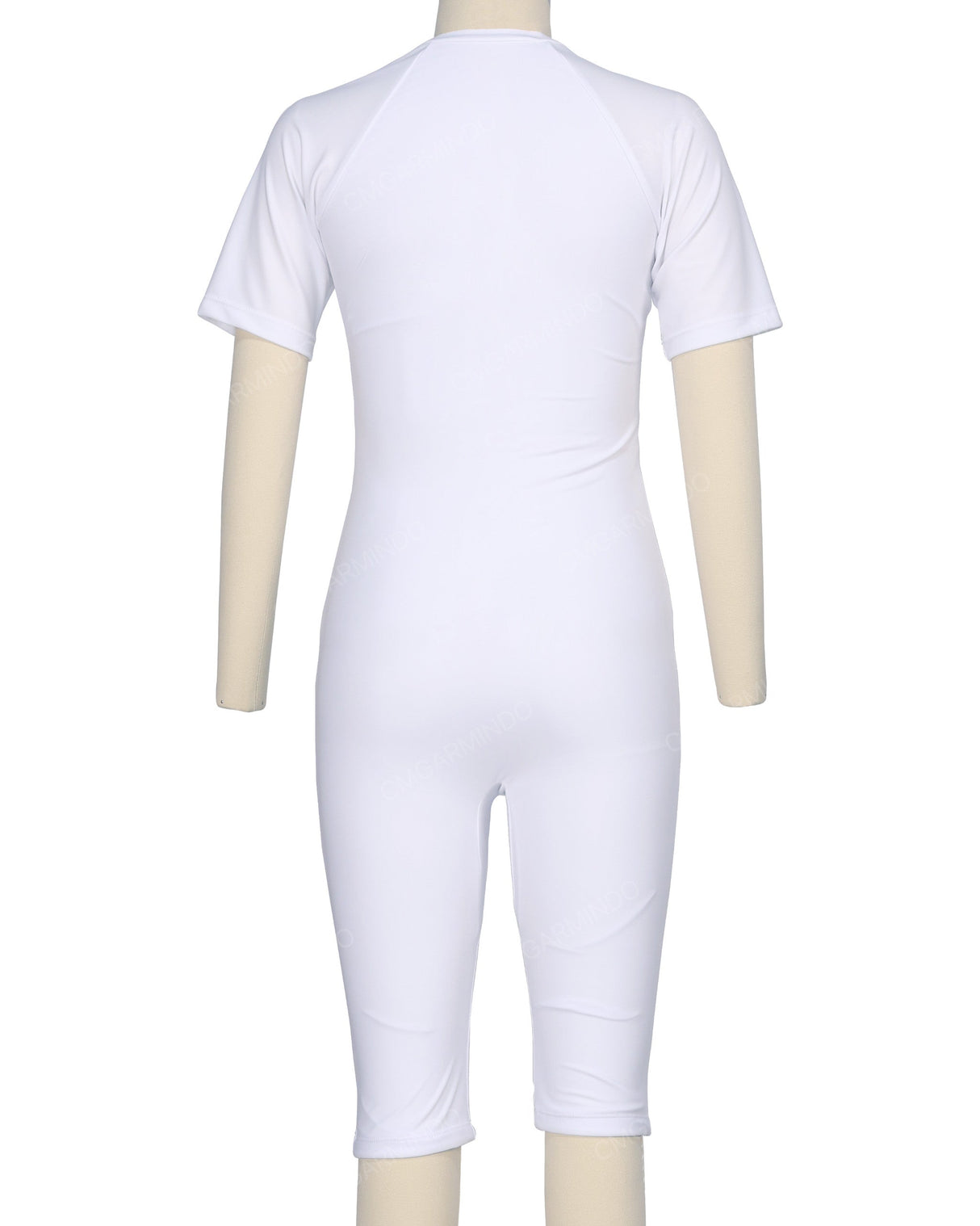 Short Sleeve Front Zip Full Piece Rashie