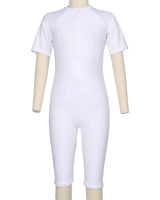 Short Sleeve Front Zip Full Piece Rashie