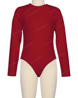 Long Sleeve Zip Back One Piece