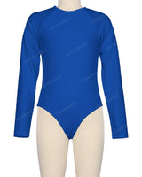 Long Sleeve Zip Back One Piece