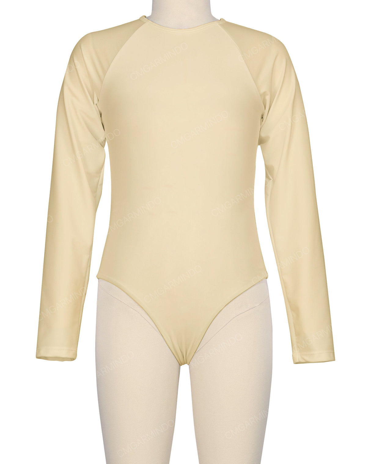 Long Sleeve Zip Back One Piece