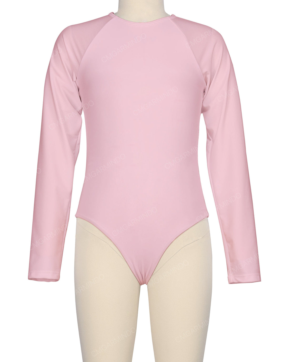 Long Sleeve Zip Back One Piece