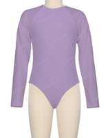 Long Sleeve Zip Back One Piece