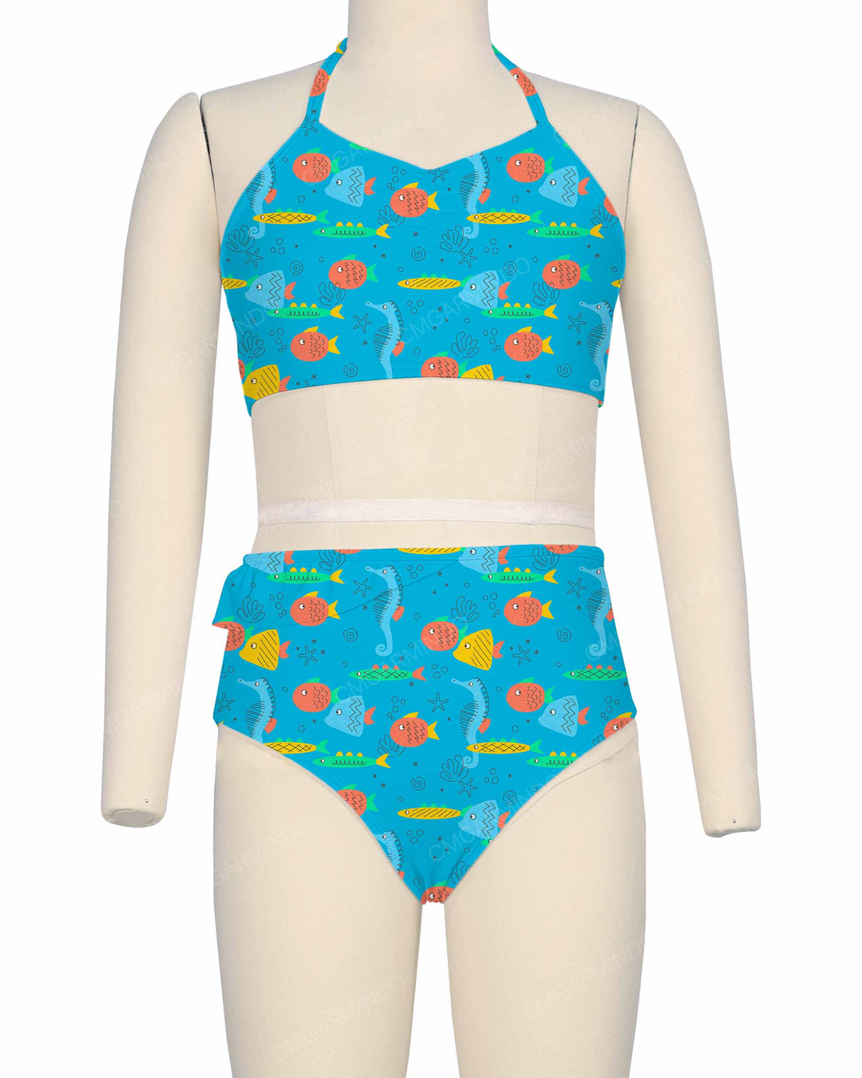 Halter Tie Bikini Top