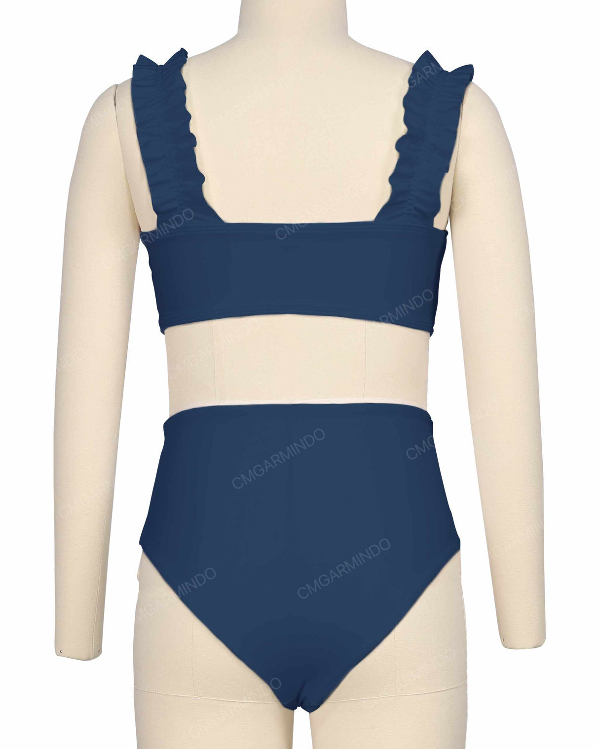 Ruffle Strap Bikini Top
