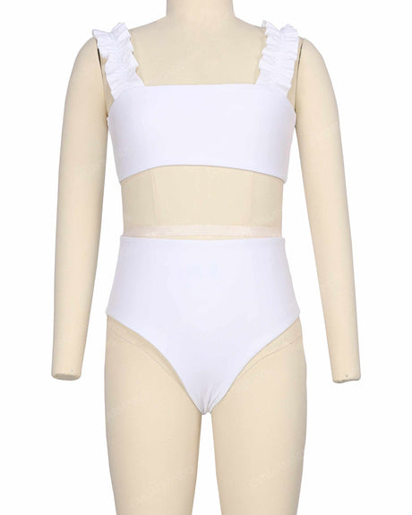 Ruffle Strap Bikini Top