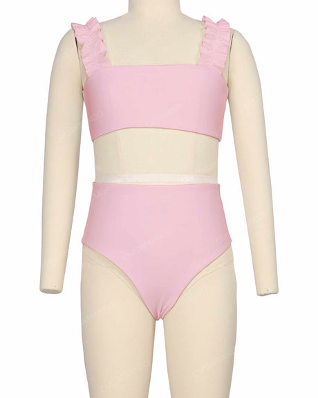 Ruffle Strap Bikini Top