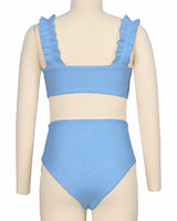 Ruffle Strap Bikini Top