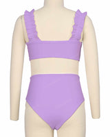 Ruffle Strap Bikini Top