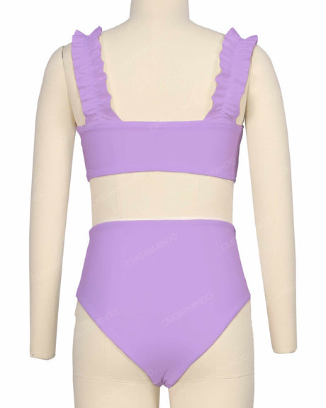 Ruffle Strap Bikini Top