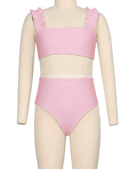 Ruffle Strap Bikini Top