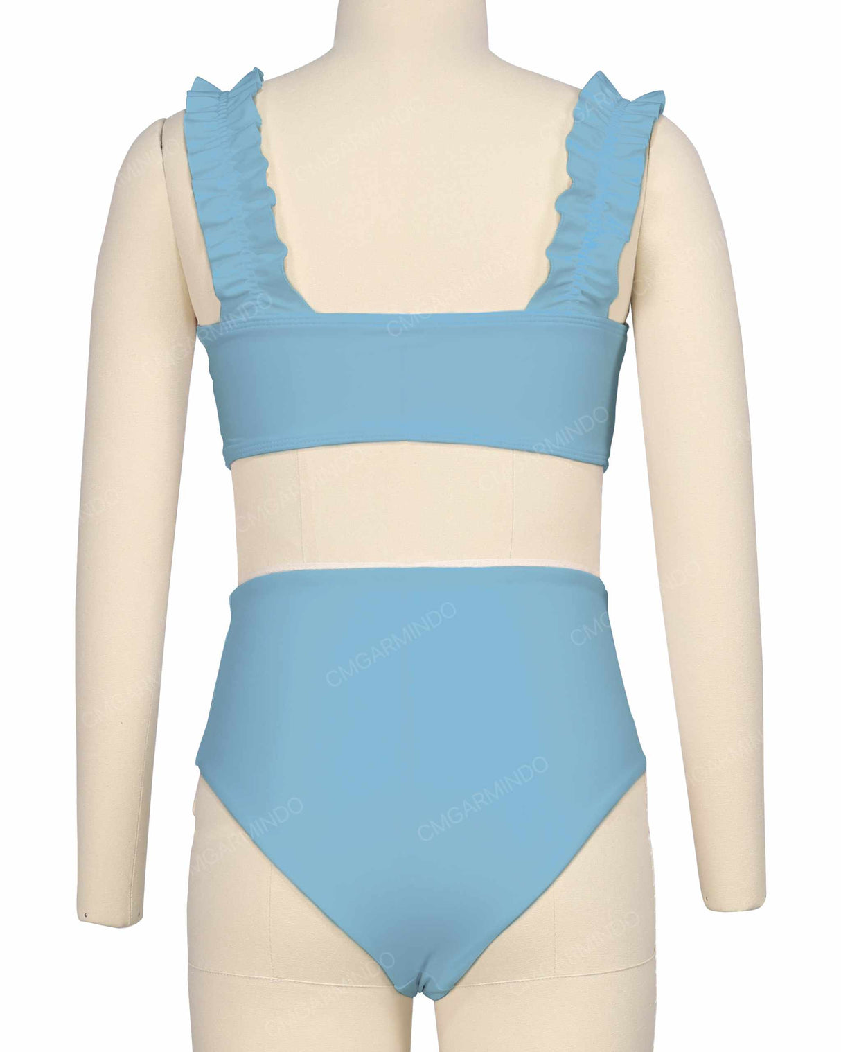 Ruffle Strap Bikini Top