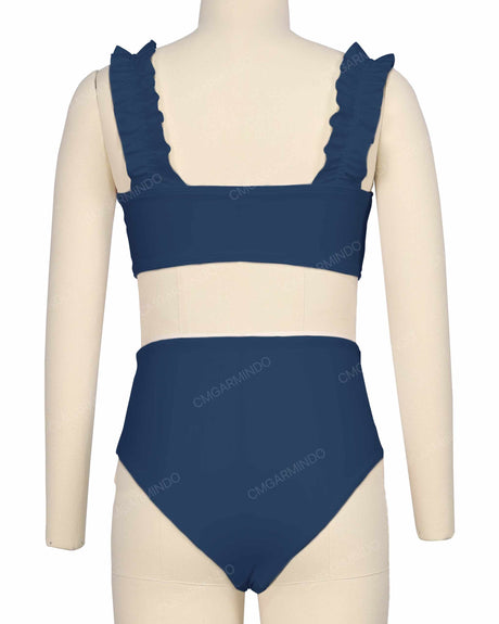 Ruffle Strap Bikini Top