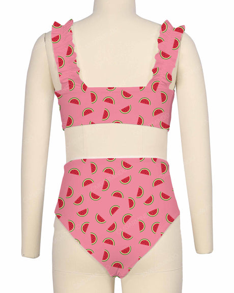 Ruffle Strap Bikini Top