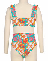 Ruffle Strap Bikini Top