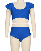 Frill Shoulder Bikini Top