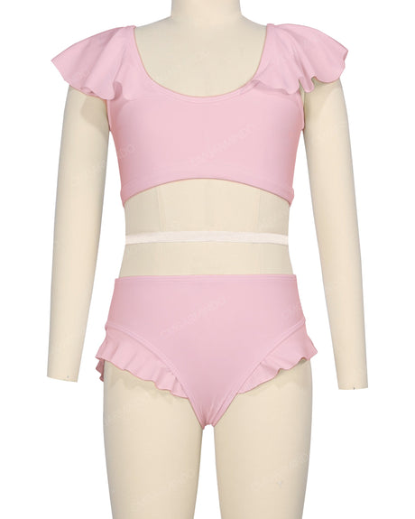 Frill Shoulder Bikini Top