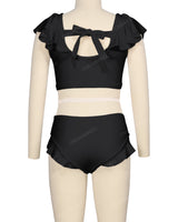 Frill Shoulder Bikini Top