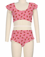 Frill Shoulder Bikini Top