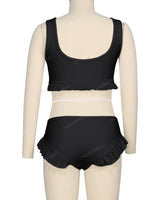 Frill Hem Bikini Top
